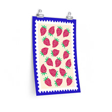 Load image into Gallery viewer, Strawberry Stamp - Art Print
