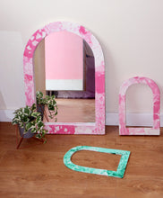 Load image into Gallery viewer, Pink Terrazzo Arch mirror
