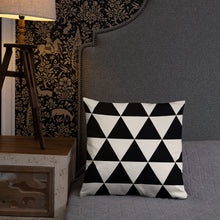 Load image into Gallery viewer, Geometric Triangle Cushion
