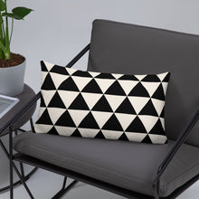 Load image into Gallery viewer, Geometric Triangle Cushion
