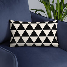 Load image into Gallery viewer, Geometric Triangle Cushion
