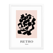 Load image into Gallery viewer, Framed Retro Abstract Art Print
