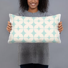 Load image into Gallery viewer, Red Monogram Print Pillow
