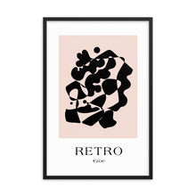 Load image into Gallery viewer, Framed Retro Abstract Art Print
