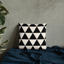 Load image into Gallery viewer, Geometric Triangle Cushion
